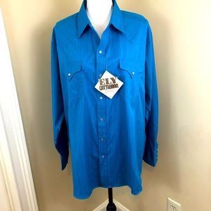 Ely Cattlemen mens long sleeve western shirt size XL NWT
